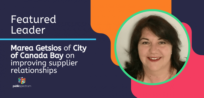Featured Leader Marea Getsios of City of Canada Bay on improving supplier relationships
