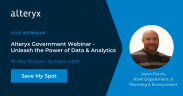Alteryx Government Webinar – Unleash the Power of Data and Analytics