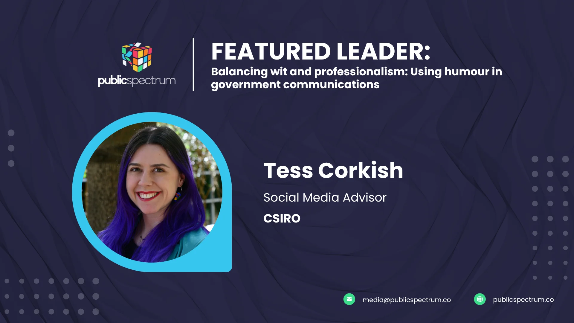 A CSIRO communications leader explains how humour can boost trust and engagement without undermining credibility.